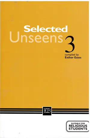 סלקטד אנסין 3 SELECTED UNSEENS