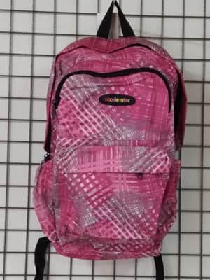 תיק -משבצות ורוד