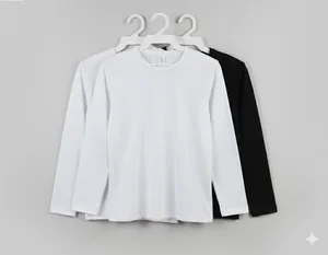 חולצת בסיס שרוול ארוך-לייקרה