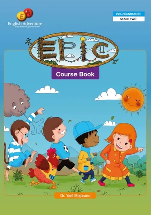 אינגליש אדוונצ'ר אפיק ספר עם כתיבה EPIC COURSE BOOK